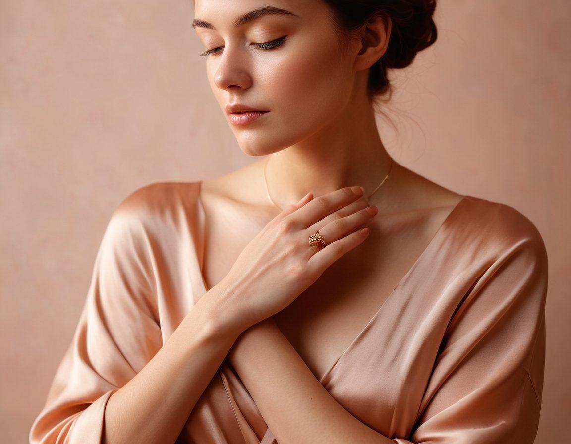 A tasteful and artistic composition showcasing intimate photography, featuring soft lighting, elegant poses, and a minimalist backdrop. Include elements that symbolize connection and vulnerability, such as intertwined hands or gentle gazes. Utilize a color palette of warm tones and subtle shadows to evoke intimacy. super-realistic. soft focus. warm colors.